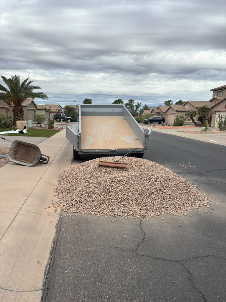gravel installation